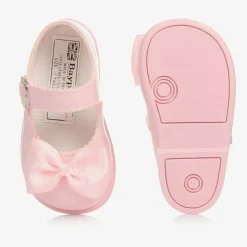 Early Days First Walkers|First Walkers*Pink Patent Bar Shoes