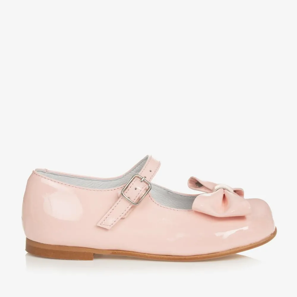 Childrens Classics Bar Shoes|Bar Shoes*Pink Patent Leather Shoes