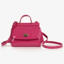Dolce amp; Gabbana Bags*Pink Patent Leather Sicily Bag (14cm)
