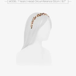 Sienna Likes To Party Hair Accessories*Pink Pearl & Crystal Hairband