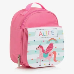 Treat Republic Lunch Accessories*Pink Personalised Unicorn Lunch Bag (24cm)