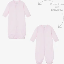 Kissy Kissy Nightwear*Pink Pima Cotton Converter Gown
