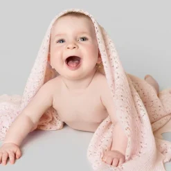 G.H.Hurt amp; Son Gifts*Pink Shawl & Bib Baby Gift Set