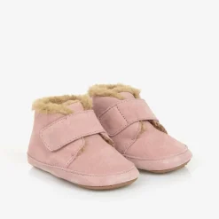 Old Soles First Walkers|First Walkers*Pink Suede Leather First Walker Shoes