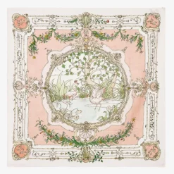 Atelier Choux Paris Gifts|Sleeping Accessories*Pink Tapestry Swaddle (97cm)