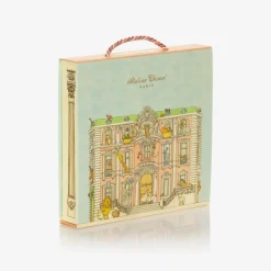 Atelier Choux Paris Gifts|Sleeping Accessories*Pink Tapestry Swaddle (97cm)