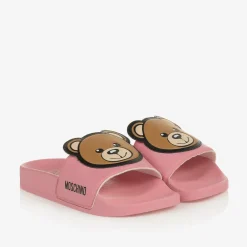 Moschino Kid-Teen Sliders|Sliders*Pink Teddy Bear Sliders