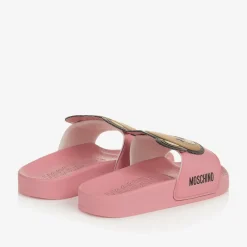 Moschino Kid-Teen Sliders|Sliders*Pink Teddy Bear Sliders