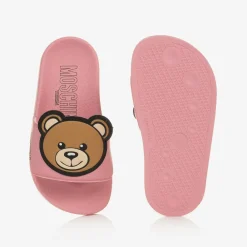 Moschino Kid-Teen Sliders|Sliders*Pink Teddy Bear Sliders