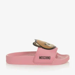 Moschino Kid-Teen Sliders|Sliders*Pink Teddy Bear Sliders
