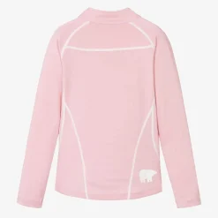 Perfect Moment Snowwear*Pink Thermal Base Layer Half-Zip Top
