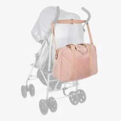 Milledeux Bags|Gifts*Pink Velvet Changing Bag (45cm)