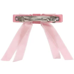 Milledeux Hair Accessories*Pink Velvet Hair Clip (10cm)