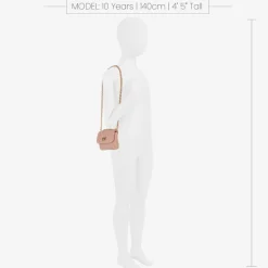 Milledeux Bags*Pink Velvet Quilted Bag (13cm)