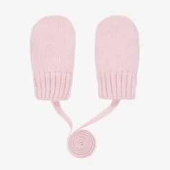 Jamiks Gloves & Mittens|Gloves & Mittens*Pink Wool & Cashmere Baby Mittens