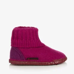 Giesswein Slippers|Slippers*Pink Wool Boot Slippers