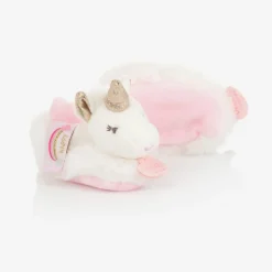 Doudou et Compagnie Slippers|Slippers*Plush Rattle Baby Slippers