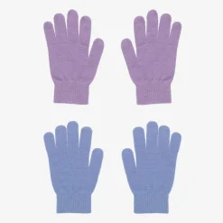 Molo Gloves & Mittens|Gloves & Mittens*Purple & Blue Knitted Gloves (2 Pack)