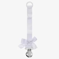 Elodie Feeding Accessories|Sleeping Accessories*Purple Bow Dummy Clip Lavender