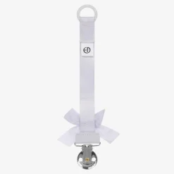 Elodie Feeding Accessories|Sleeping Accessories*Purple Bow Dummy Clip Lavender