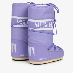 Moon Boot Snow Boots|Snow Boots*Purple Icon Nylon Snow Boots