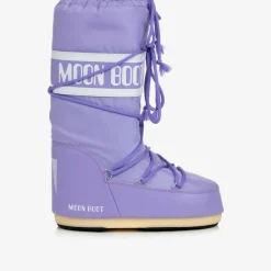 Moon Boot Snow Boots|Snow Boots*Purple Icon Nylon Snow Boots