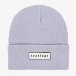Roarsome Hats*Purple Knitted Beanie Hat
