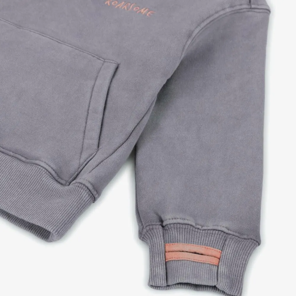 Roarsome Tops*Purple Organic Cotton Unicorn Hoodie