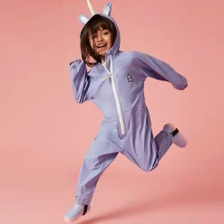 Roarsome Coats & Jackets*Purple Sparkle The Unicorn Rainsuit