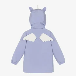Roarsome Coats & Jackets*Purple Sparkle The Unicorn Waterproof Coat