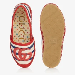 Gucci Espadrilles|Espadrilles*Red & Ivory GG Espadrilles