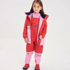 Mitty James Coats & Jackets|Coats & Jackets*Red & Pink Waterproof Raincoat & Salopettes