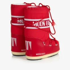 Moon Boot Snow Boots|Snow Boots*Red & White Icon Snow Boots