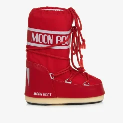 Moon Boot Snow Boots|Snow Boots*Red & White Icon Snow Boots