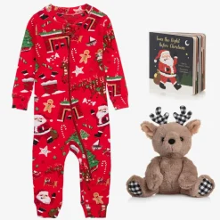 Childrensalon Hampers Gifts*Red Babysuit Christmas Eve Hamper
