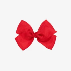 Bowtique London Hair Accessories*Bow Hair Clip (10cm) Red