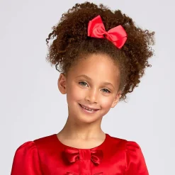 Bowtique London Hair Accessories*Bow Hair Clip (10cm) Red