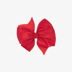 Bowtique London Hair Accessories*Bow Hair Clip (10cm) Red