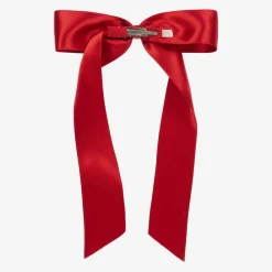 Cute Cute Hair Accessories*Red Bow Hair Clip (13cm)