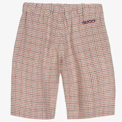 Gucci Shorts*Red Check Bermuda Shorts