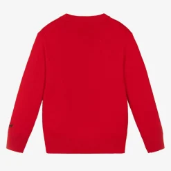 MC2 Saint Barth Tops*Red Christmas Wool & Cashmere Peanuts© Jumper