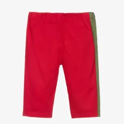 Gucci Trousers|Trousers*Red Gabardine Baby Trousers