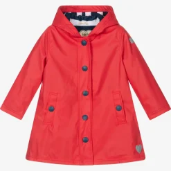 Hatley Coats & Jackets|Coats & Jackets*Red Hooded Raincoat