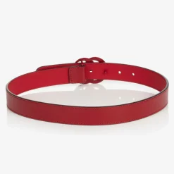 Gucci Clothing Accessories|Clothing Accessories*Red Leather Double G Logo Belt
