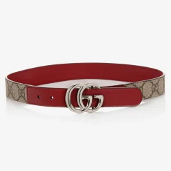 Gucci Clothing Accessories|Clothing Accessories*Red Leather GG Belt
