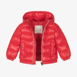 Moncler Enfant Coats & Jackets*Red New Aubert Down Puffer Jacket