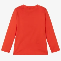 Stella McCartney Kids Tops|Tops*Red Organic Cotton Snowman Top