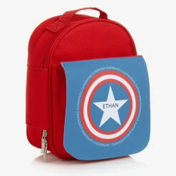 Treat Republic Lunch Accessories*Red Personalised Superhero Lunch Bag (24cm)