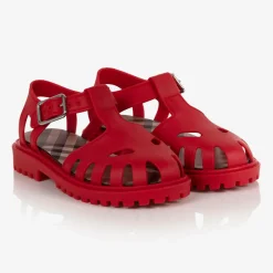 Burberry Sandals*Red Rubber Sandals