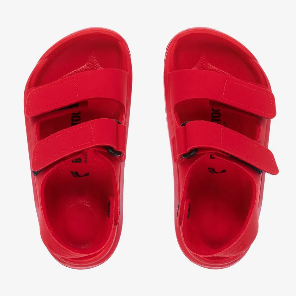 Birkenstock Sandals*Red Velcro Sandals
